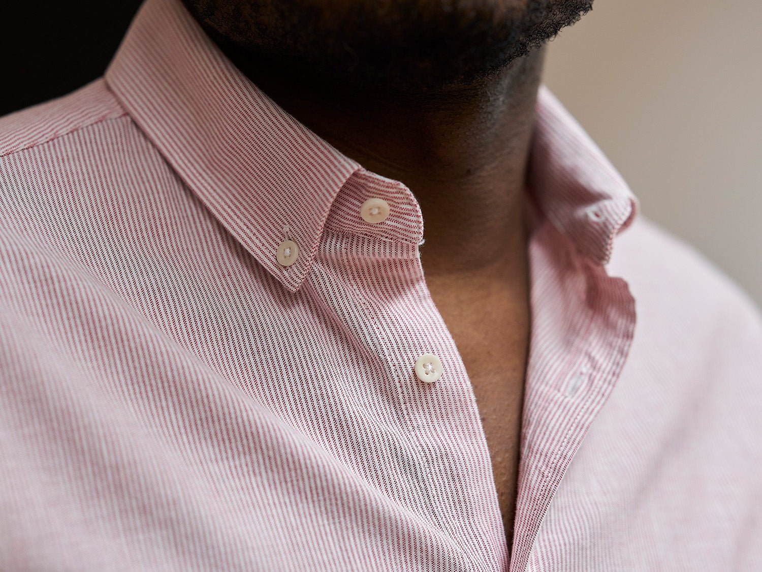 carpasus sustainable organic cotton shirt bernina stripes rust. Nachhaltiges Carpasus Hemd Bernina Streifen Rust aus Bio Baumwolle