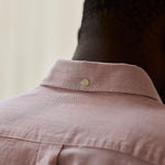 carpasus sustainable organic cotton shirt bernina stripes rust. Nachhaltiges Carpasus Hemd Bernina Streifen Rust aus Bio Baumwolle