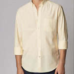carpasus sustainable organic cotton shirt bernina lemon. Nachhaltiges Carpasus Hemd Bernina Lemon aus Bio Baumwolle