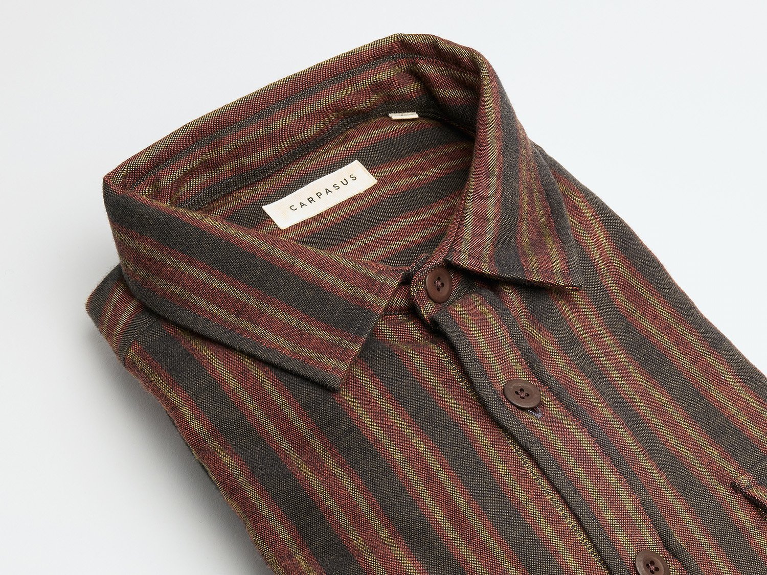carpasus sustainable organic cotton flanell shirt quercus tricolor foro. Nachhaltiges Carpasus Flanell Hemd Quercus Tricolor Foro aus Bio Baumwolle