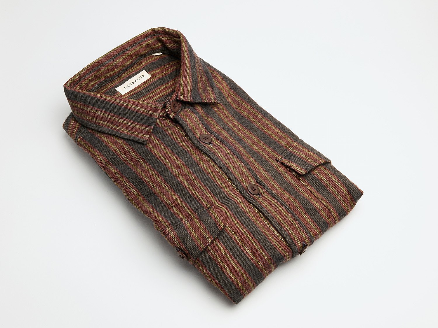 carpasus sustainable organic cotton flanell shirt quercus tricolor foro. Nachhaltiges Carpasus Flanell Hemd Quercus Tricolor Foro aus Bio Baumwolle