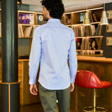 Business Hemd Blau Sky