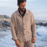 Shorts Linen Ilha Desert