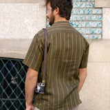 Linen Shirt Short Milano Khaki