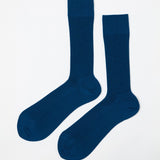 Socken Merinowolle Blau