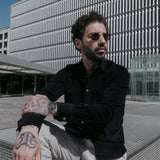Cord Shirt Rio Black