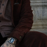 Corduroy Overshirt Urso Chestnut