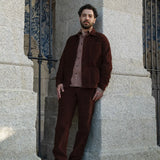 Corduroy Overshirt Urso Chestnut
