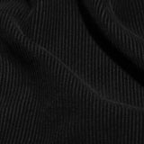 Cord Shirt Via Black