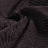 Cord Shirt Via Aubergine