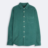 Cord Shirt Via Teal