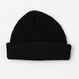 Beanie Merino Wool Black