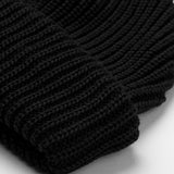 Beanie Merino Wool Black