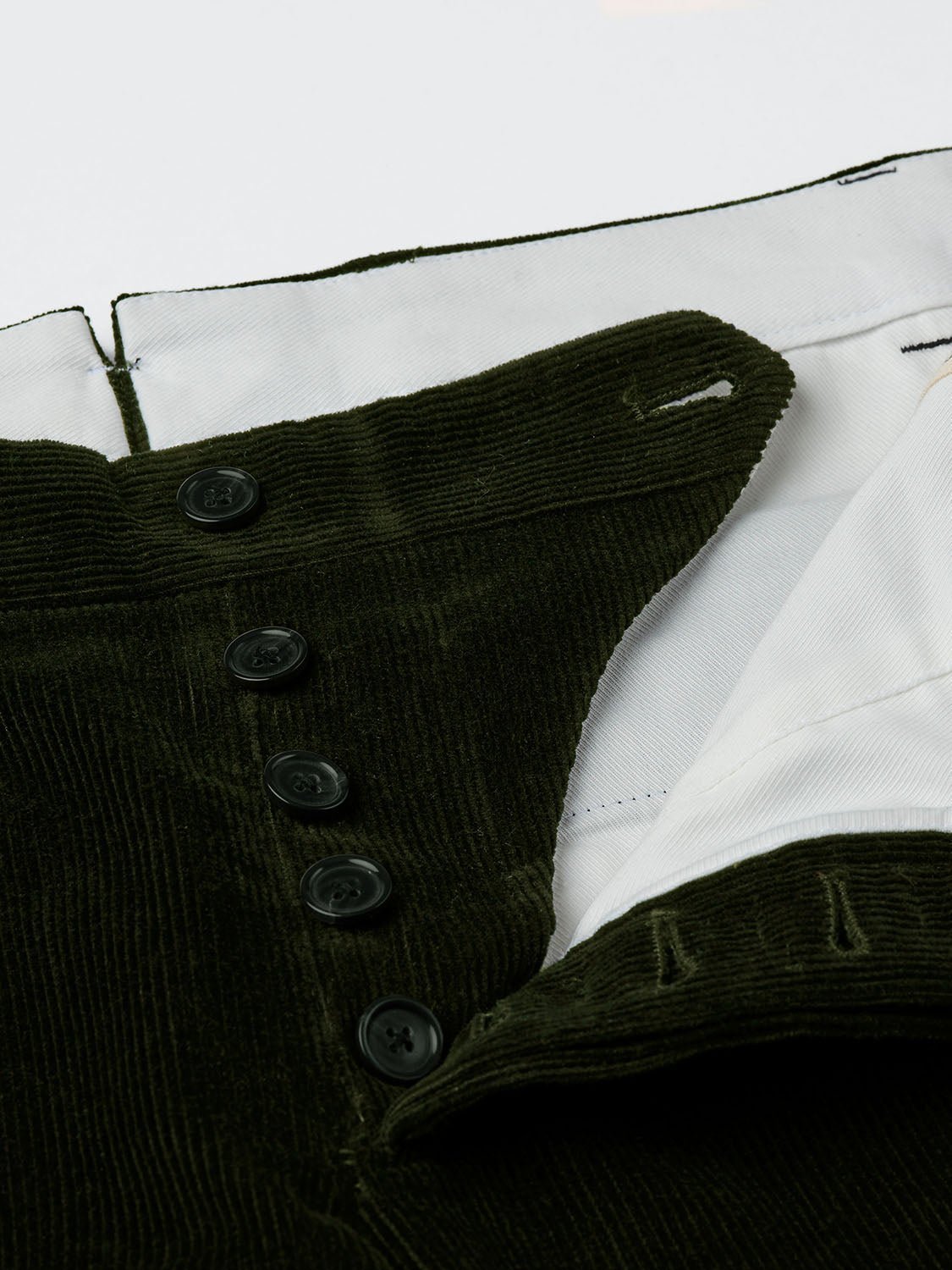 Casca Trousers Corduroy Olive