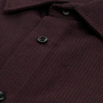 carpasus sustainable organic cotton flanell shirt alcea bordeaux. Nachhaltiges Carpasus Flanell Hemd Alcea Bordeaux aus Bio Baumwolle 