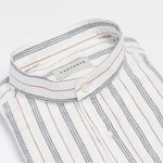 carpasus sustainable organic cotton shirt marzili tricolor blue white red. Nachhaltiges Carpasus Hemd Marzili Tricolor Blau Weiss Rot aus Bio Baumwolle 