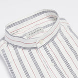 carpasus sustainable organic cotton shirt marzili tricolor blue white red. Nachhaltiges Carpasus Hemd Marzili Tricolor Blau Weiss Rot aus Bio Baumwolle 