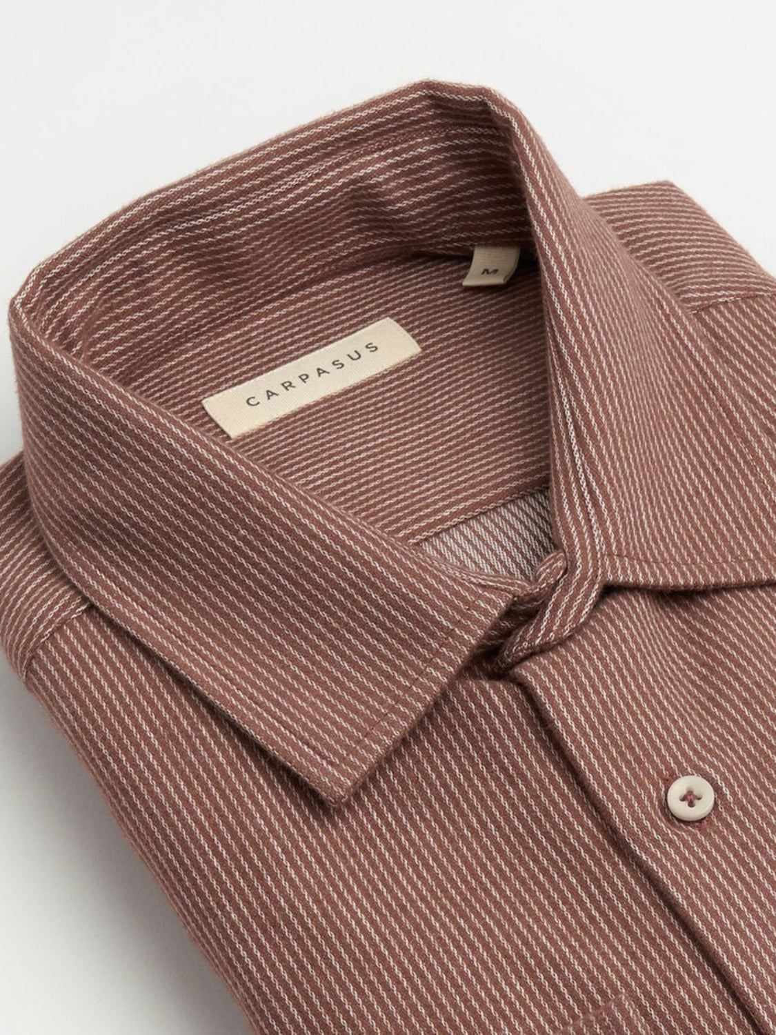 carpasus sustainable organic cotton flanell shirt betual brown. Nachhaltiges Carpasus Flanell Hemd Betual Braun aus Bio Baumwolle 