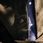 carpasus sustainable organic cotton corduroy overshirt olive. Nachhaltiges Carpasus Overshirt Cord aus Bio Baumwolle in Olive