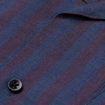 carpasus sustainable organic linen shirt maloja bordeaux. Nachhaltiges Carpasus Hemd Maloja Bordeaux aus Bio Leinen 