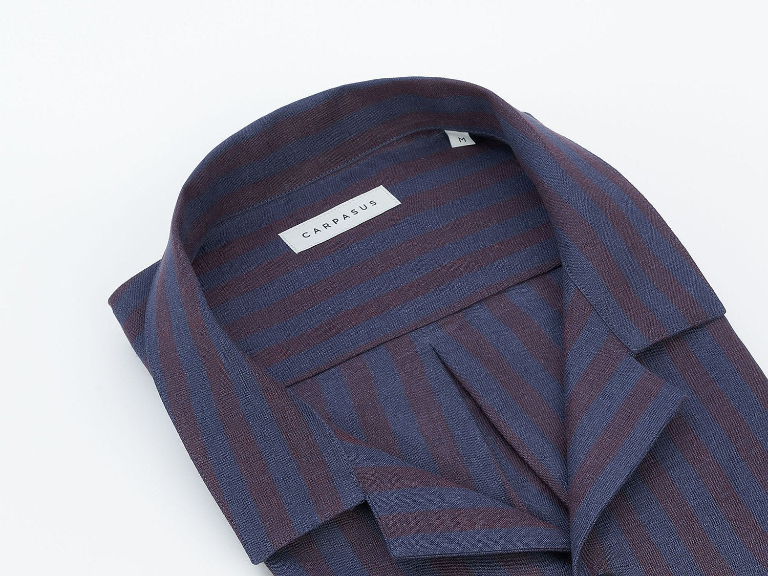 carpasus sustainable organic linen shirt maloja bordeaux. Nachhaltiges Carpasus Hemd Maloja Bordeaux aus Bio Leinen 