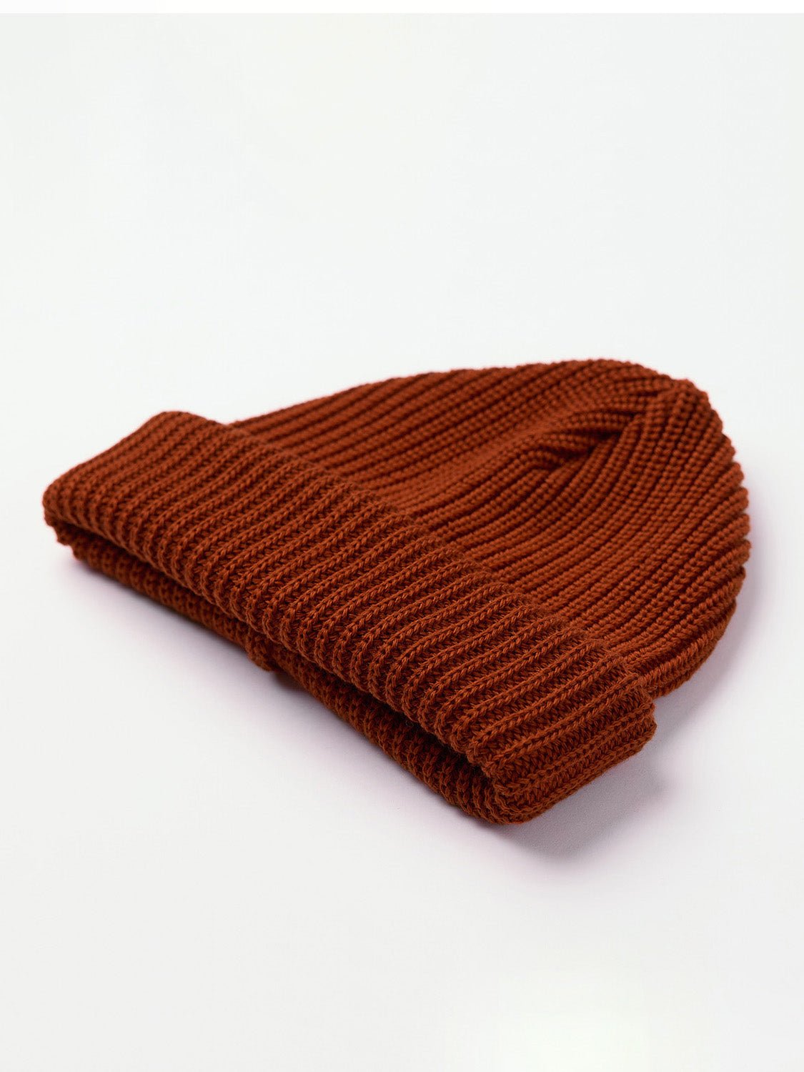 Beanie Merino Wool Rust