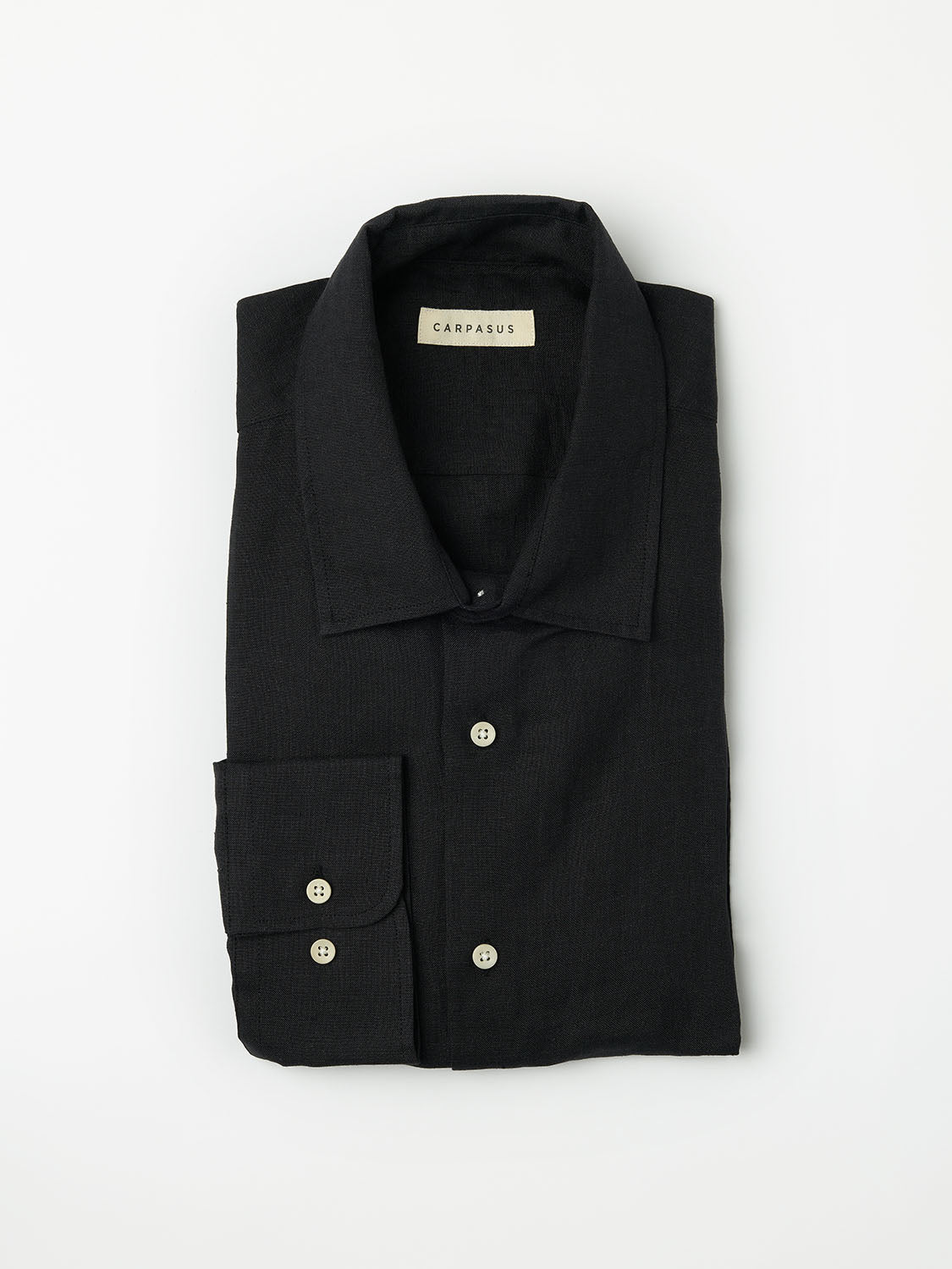 Linen Shirt Verzasca Black