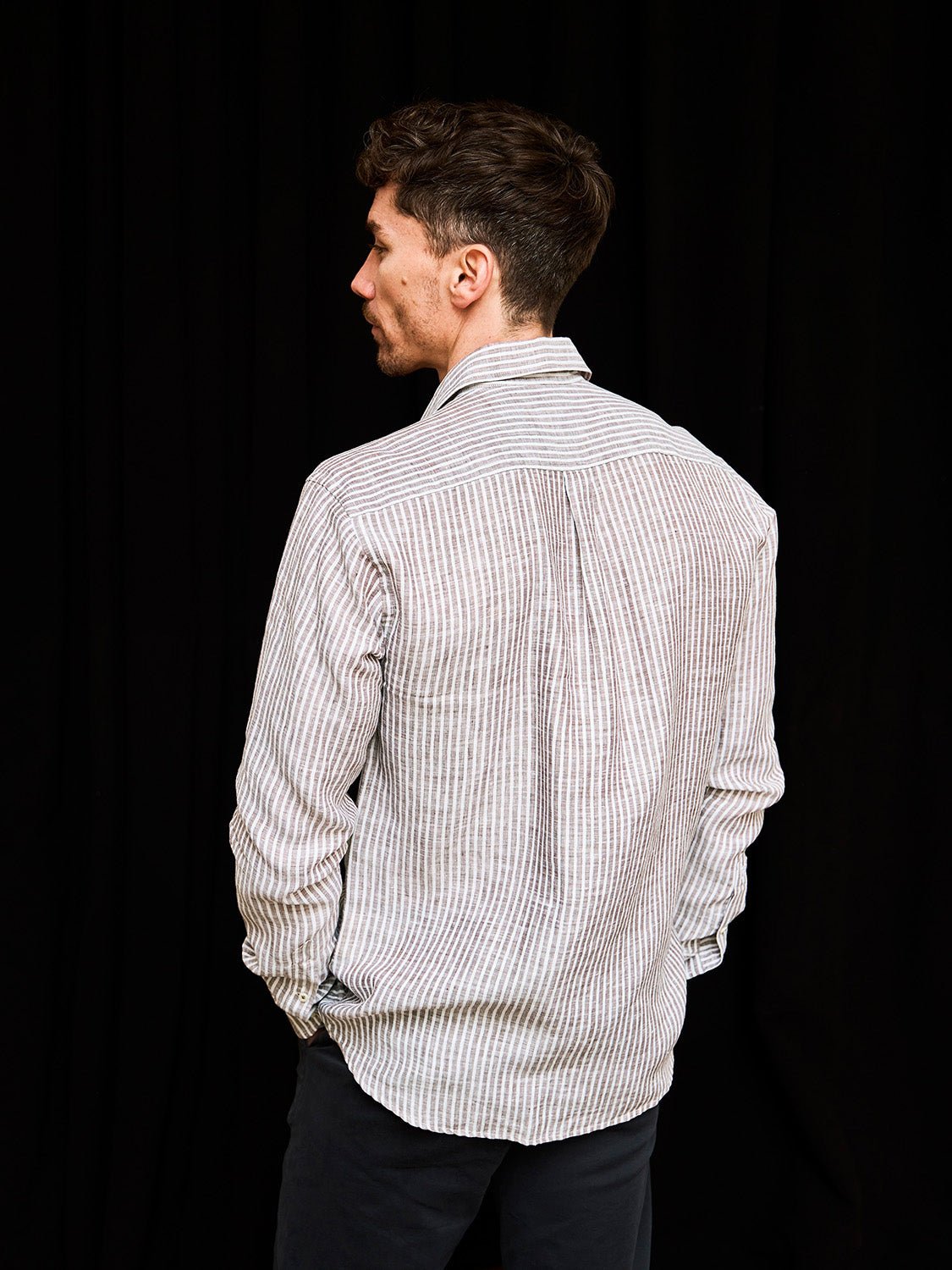 Linen Shirt Bellerive Brown