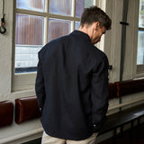 Linen Shirt Verzasca Black