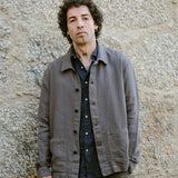 Linen Overshirt Ilha Taupe