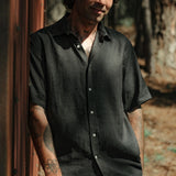 Linen Shirt Lido Forest