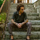 Linen Shirt Milano Forest