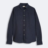 Leinenhemd Verzasca Marine