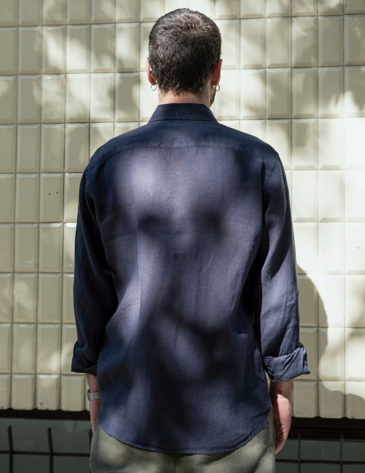 Linen Shirt Nuve Marine