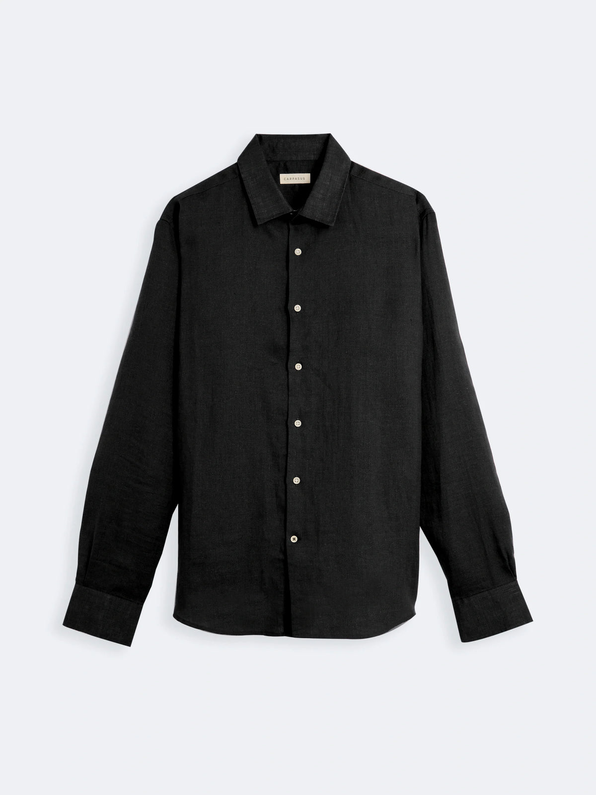 Linen Shirt Verzasca Black