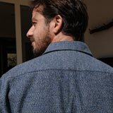 Flanellhemd Floco Blau