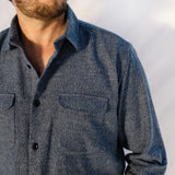 Flannel Shirt Pinho Blue