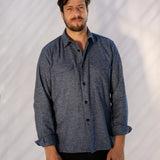 Flannel Shirt Pinho Blue