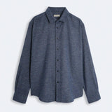 Flanellhemd Floco Blau