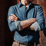 Denimhemd Lago Navy