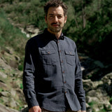 Flanellhemd Noit Navy