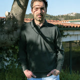 Merino-Polo Musgo Moss