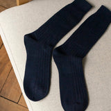 Wollsocken Montanha Navy