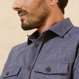 Flannel Shirt Corylus Navy