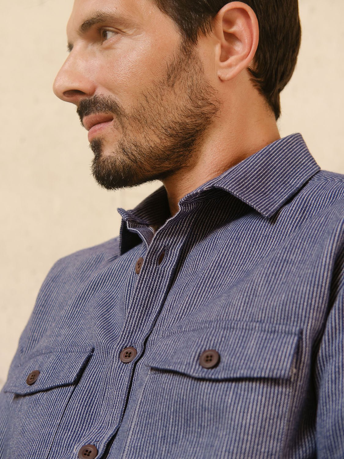 Flannel Shirt Corylus Navy