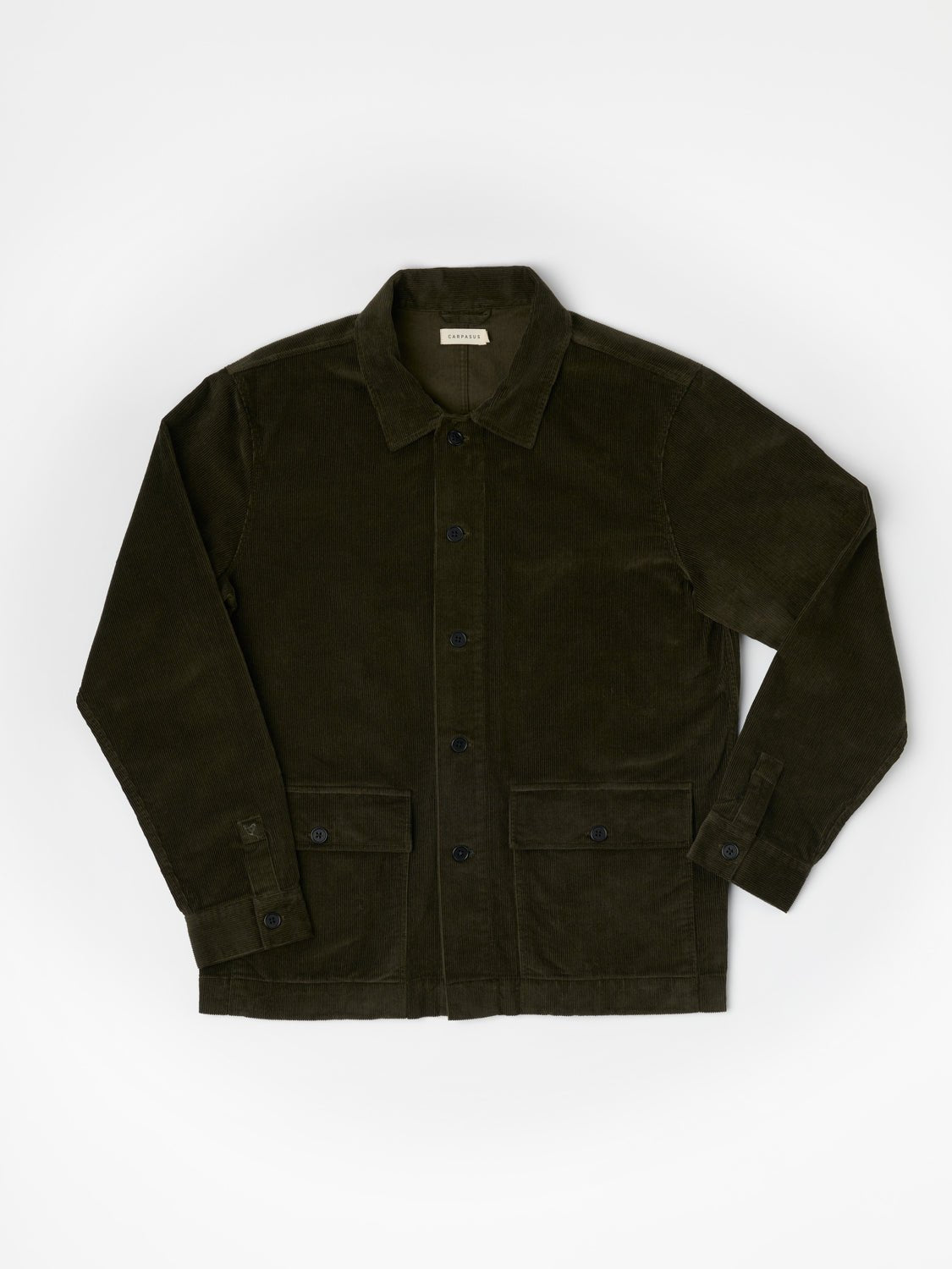 Cord-Overshirt Bosco Olive