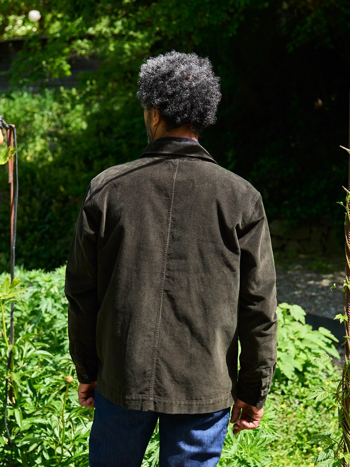 Cord-Overshirt Bosco Olive