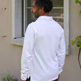 Polo Shirt Cavalo Long White