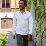 Polo Shirt Cavalo Long White