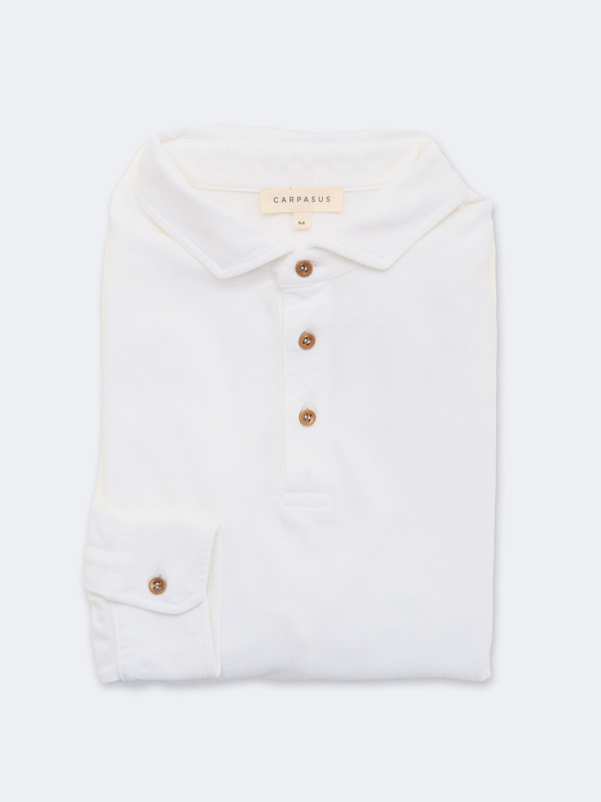 Polo Shirt Cavalo Long White